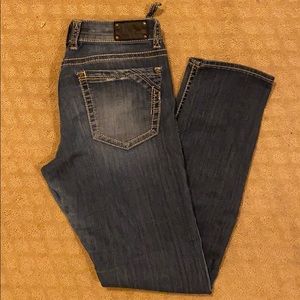 Buckle Black Skinny Jeans